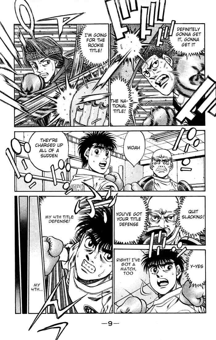 Hajime no Ippo: Fighting Spirit, Chapter 416 image 10